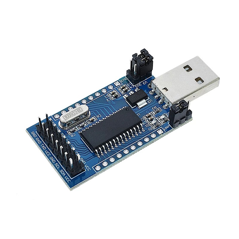 CH341 module USB to UART SPI TTL ISP parallel converter microcontroller ...