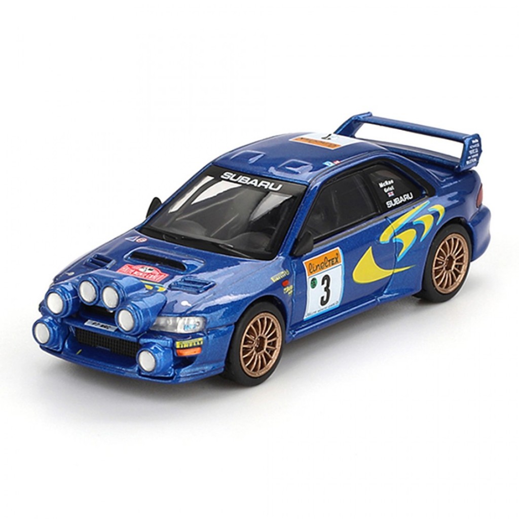 Mini GT MGT00975-L 975 1/64 Subaru Impreza WRC98 1998 Rally Monte-Carlo ...
