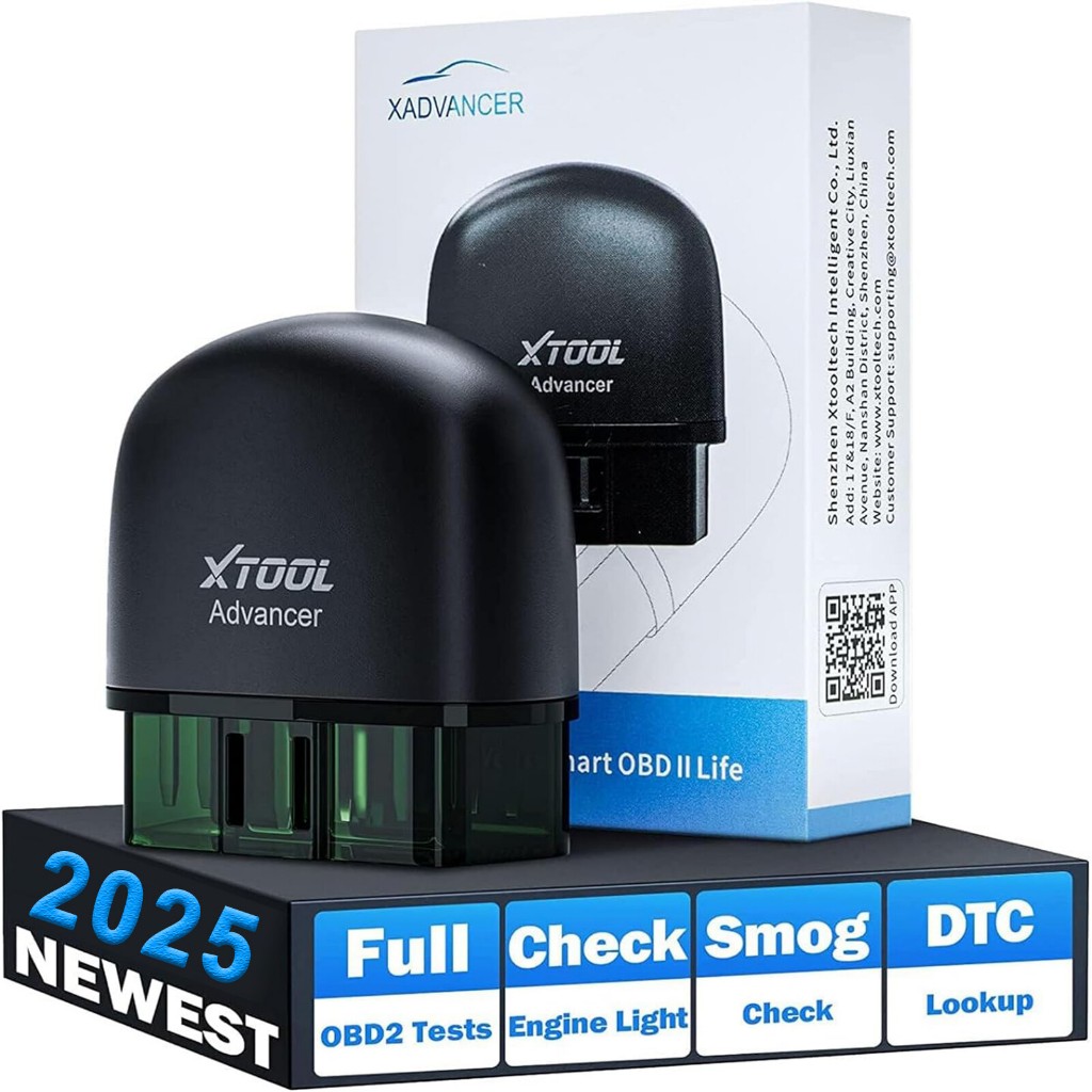 XTOOL AD20 Bluetooth OBD2 Scanner Check Engine Fault Code Reader ...