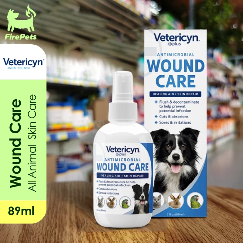 Vetericyn Plus® Antimicrobial All Animal Wound and Skin Care 89ml ...