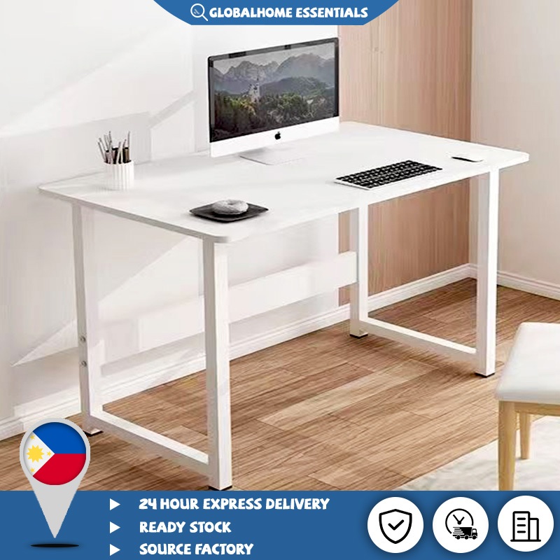 solid wood study home office table High quality modern desk solid ...