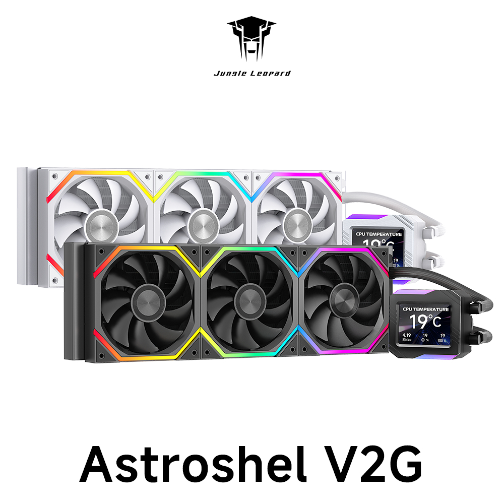 Jungle Leopard AstroShel V2G CPU AIO Cooler 2.8-inch Smart Display ...