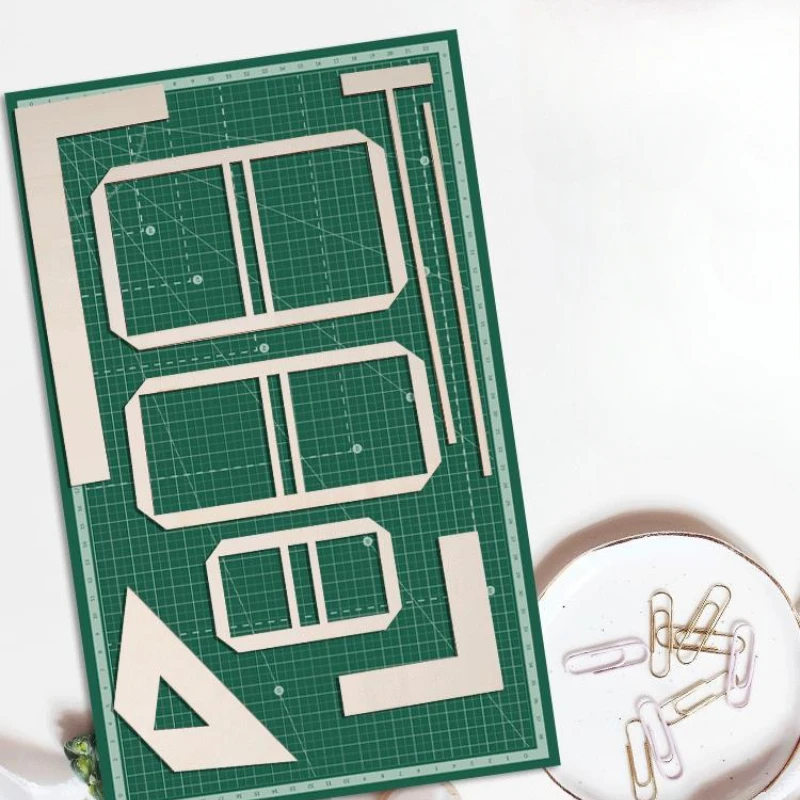 8pcs scrapbooking tools book binding kit Beginner Starter Notebook DIY ...