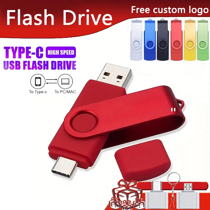 TYPE-C Three-in-One Flash Memory Driver 2TB 1TB 512GB 256GB 128GB 32GB ...
