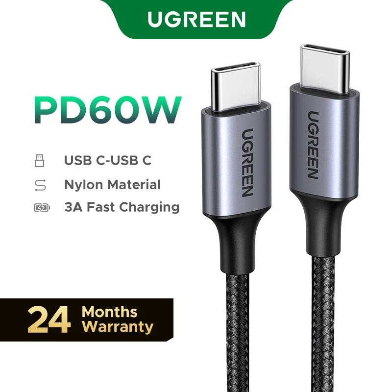 UGREEN 60W USB Type C To USB C Cable For iPhone 16 15 Pro Max