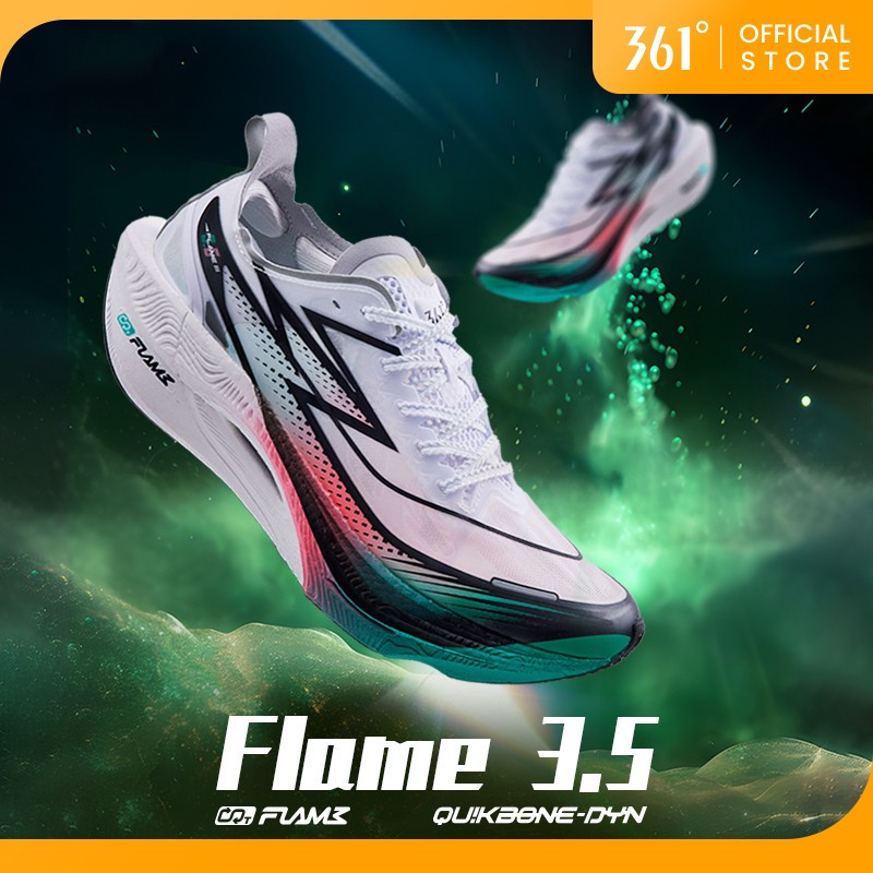 361 Degrees Flame Men Women Running Shoes Professional