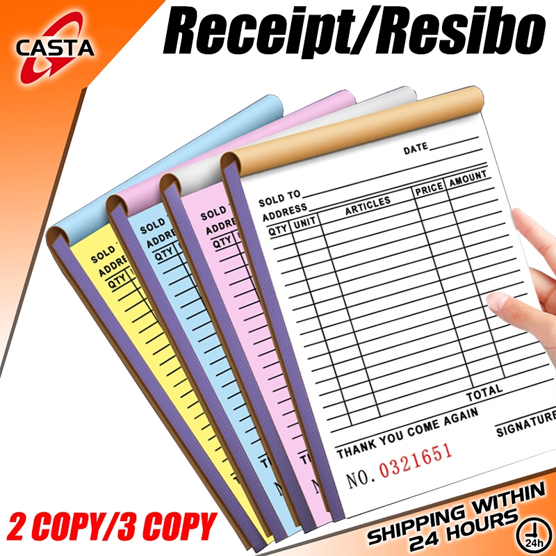 Large size Carbonized Delivery Receipt Resibo With Carbon Paper ...