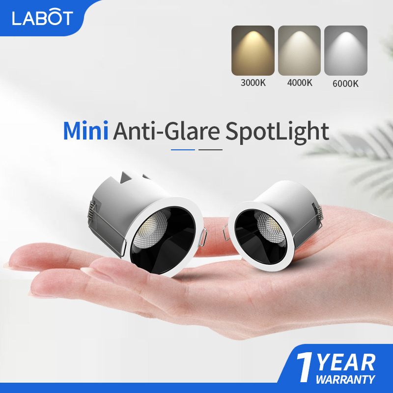 Cabinet Mini Spotlight Display Cabinet Embedded Anti-glare Spotlight ...