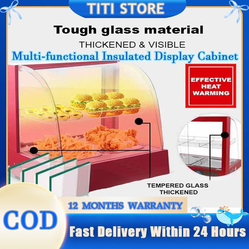 Commercial Store Heavy-Duty Heat Preservation Food Display Cabinet Food ...