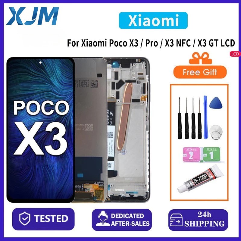 LCD Screen Replacement for Xiaomi Poco X3 / Poco X3 Pro / Poco X3 NFC ...