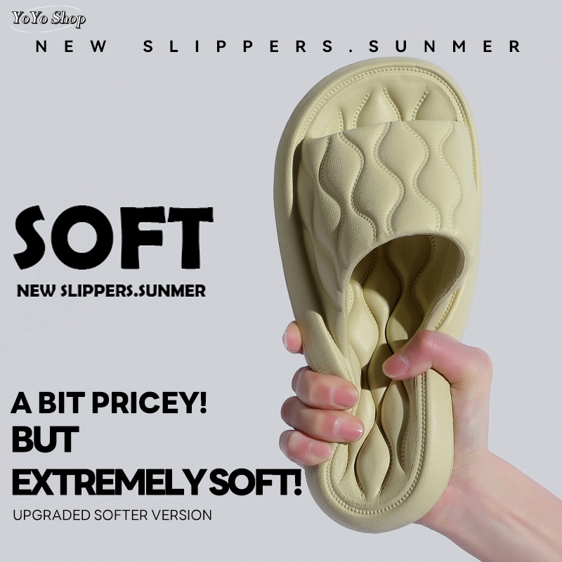 Soft Bottom Slipper Anti-slip Wear Outside Summer Home Trend ...