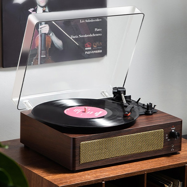 Middix Turntable Record Player Retro Phonograph Bluetooth speaker multi ...