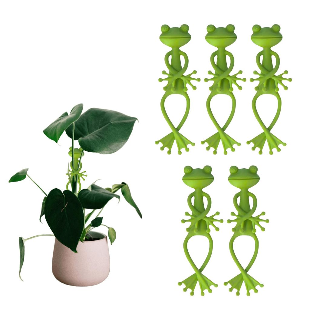 Frog Plant Hugger 2025! Typhoon-Proof Vine Support - Save Balcony Space ...