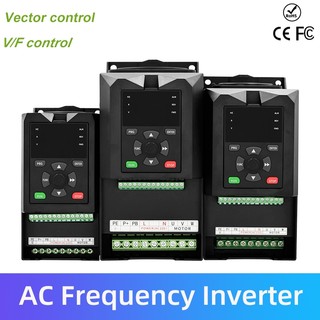 220V/380 VFD 1HP 2HP Frequency Inverter AC Motor Converter Variable ...