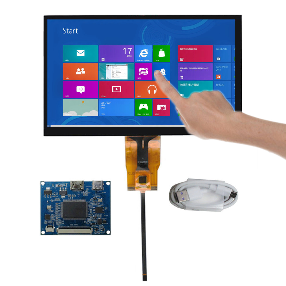 7 Inch IPS LCD Display Kit 1024×600 Resolution,Capacitive Touch Screen ...