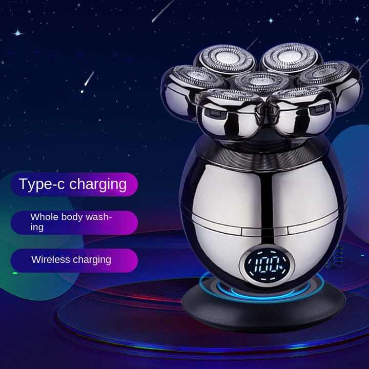 Alien Spaceship Shaver 7 in 1 Professional Cordless Electric Waterproof ...