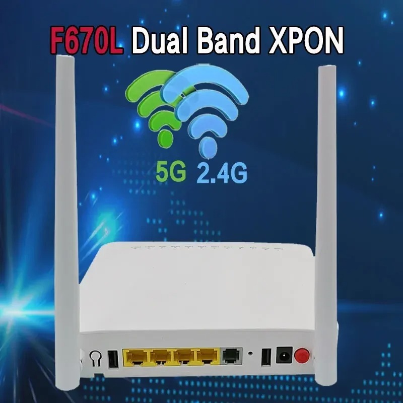 Xpon onu ont F670L GM630 GM620 Dual Band 1GE+3FE+2USB+2.4G+5G WIFI ...