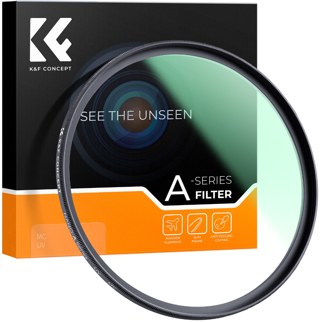 K&F Concept MC UV Protection Filter Ultra-Slim with 24 Green Multi ...