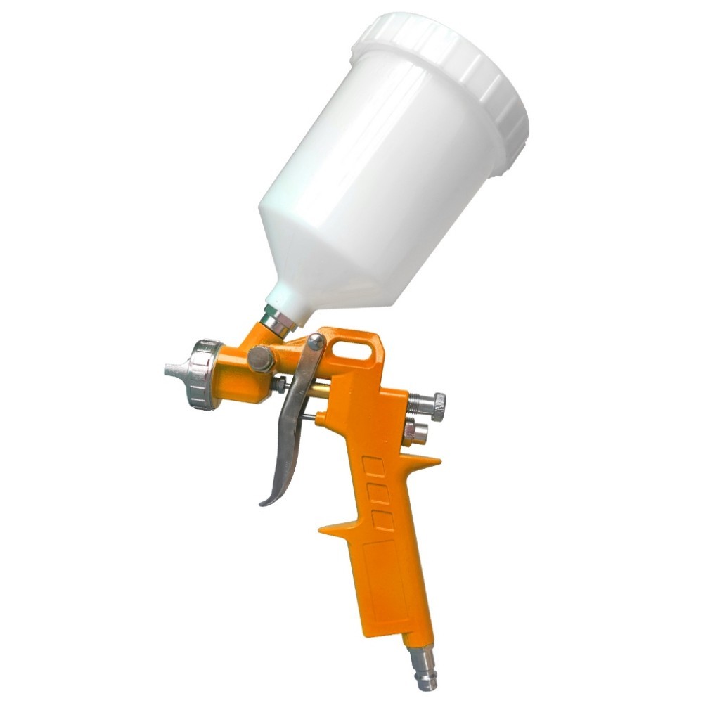 600ML 1.5mm Nozzle Pneumatic Spray Gun Airbrush Sprayer Alloy Painting ...