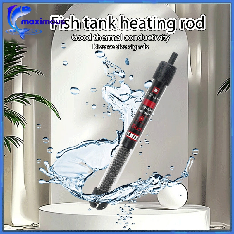 Aquarium Heater Glass Fish Tank Adjustable Thermostat Heater For ...