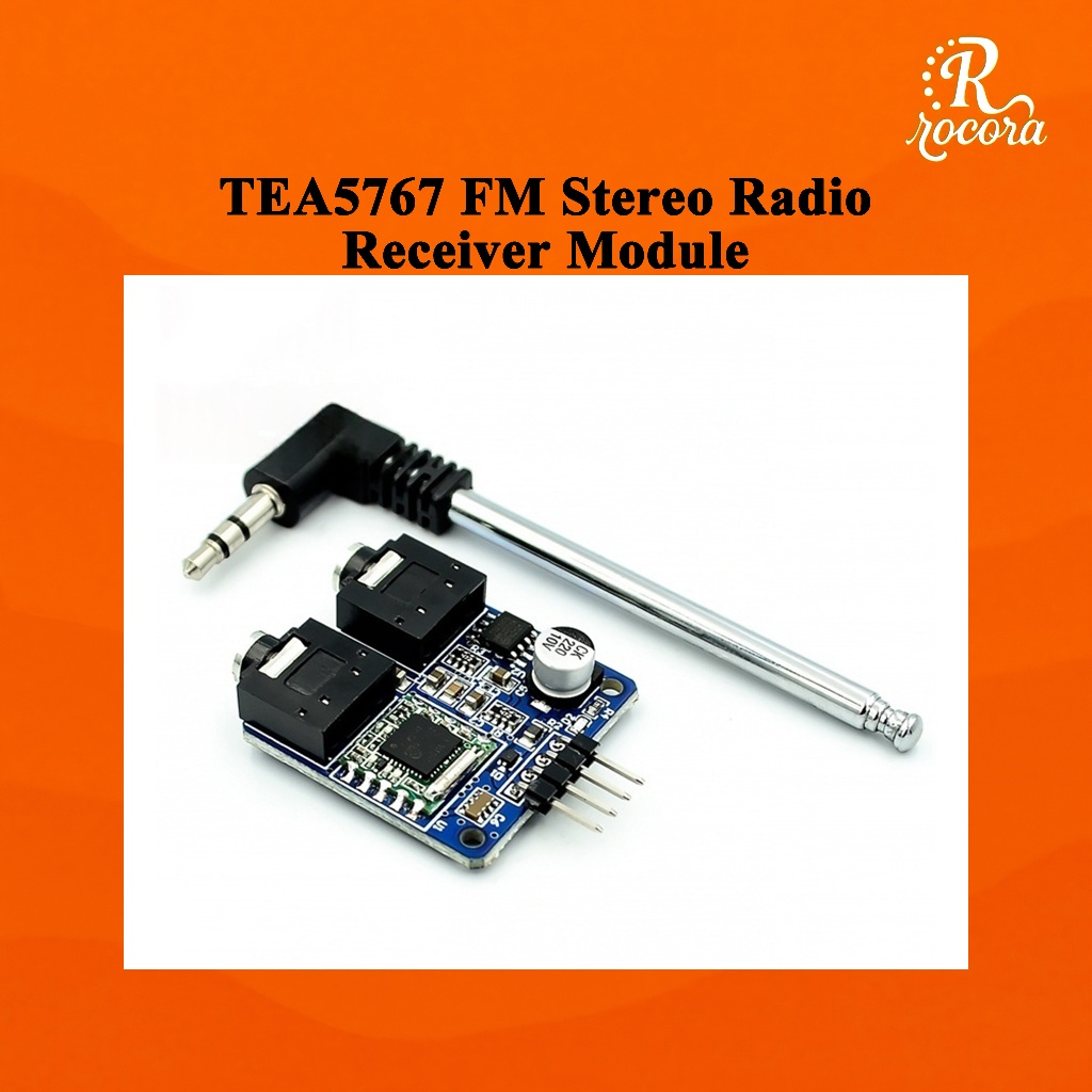 TEA5767 FM Stereo Radio Receiver Module I2C Control for Arduino DIY ...