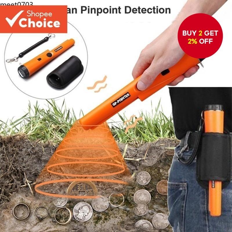 Waterproof Handheld Metal Detector with Automatic Pinpointing for Gold ...