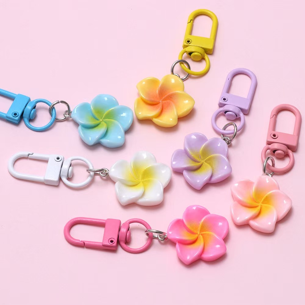 1pcs For Keyring Backpack Accessories Decorations colorful Flower ...