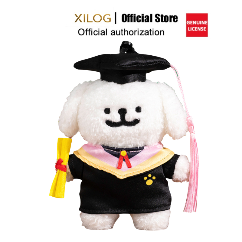 Miniso Maltese graduation plush pendant bachelor's robe graduation season  gift