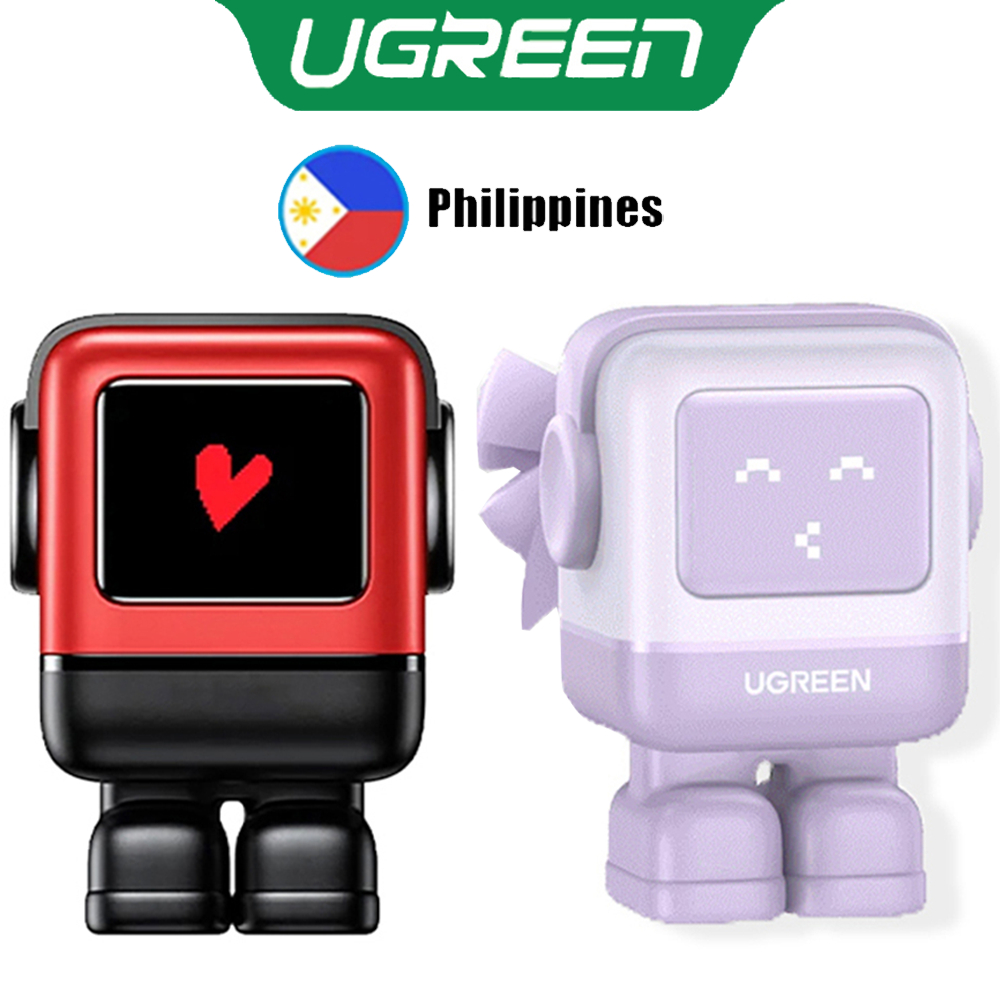 UGREEN RoboGaN 65W/30W USB C USB A Charger Mini Robot Nexode 3 Ports ...