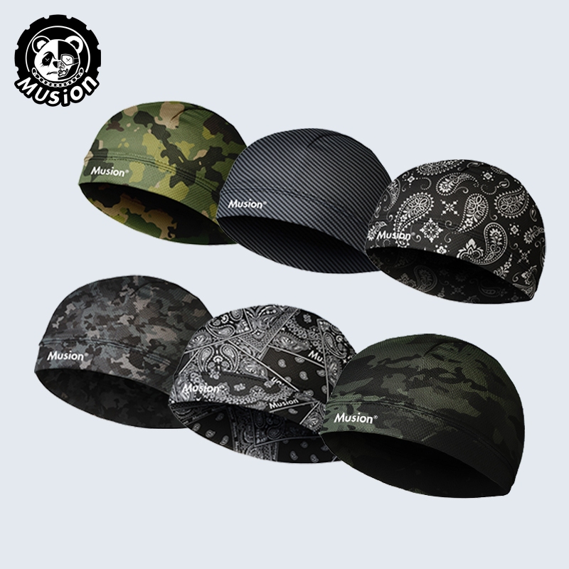 Musion Original Design Motorcycle Helmet Inner Cap Sweat-absorbing High ...