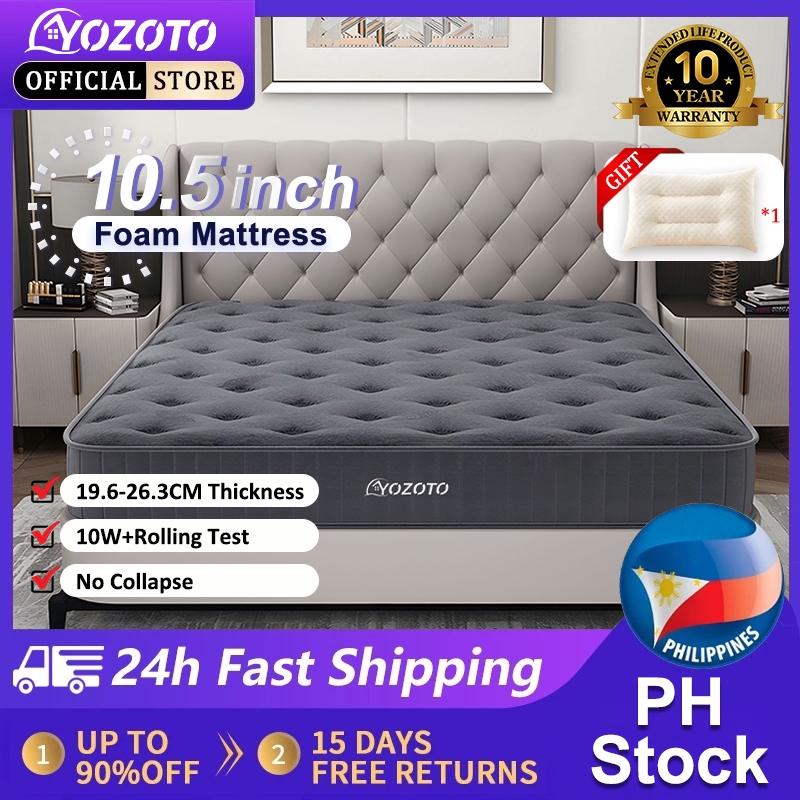 YOZOTO Thickness Memory foam Spring mattress 5 Star Hotel Comfort ...