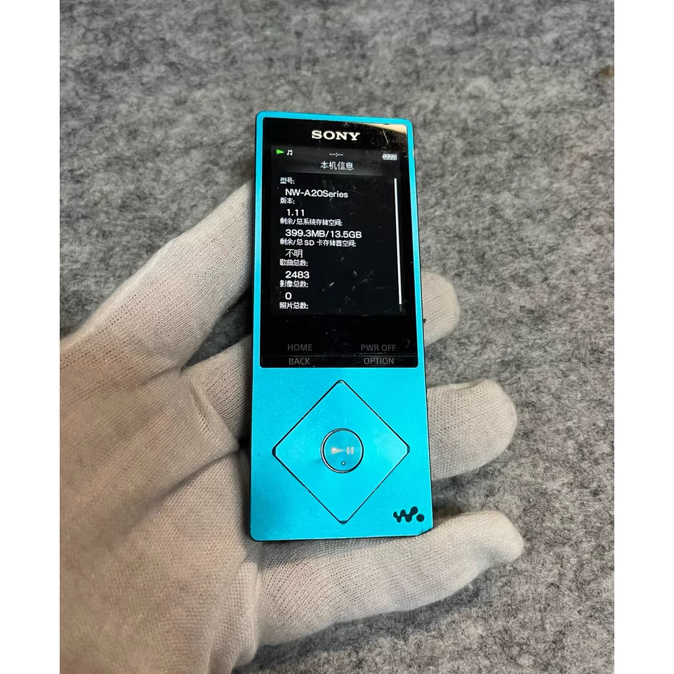 Sony NW-A25 Walkman Rosso - Lettore Audio Portatile 16GB Alta Risoluzione - Nuovo (Scatola Aperta)