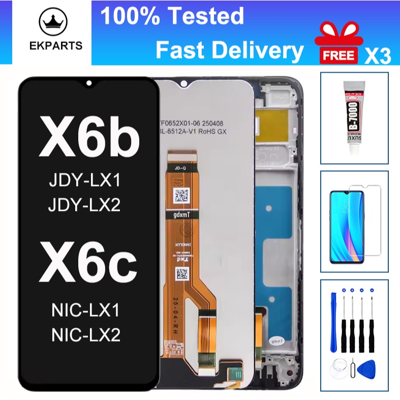 Top Quality LCD For Huawei Honor X6b X6c NIC-LX2 LCD Display Touch ...