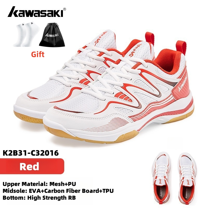 Kawasaki Pickleball Shoes Badminton Shoes K2B31-C32016 Flying Apsaras ...