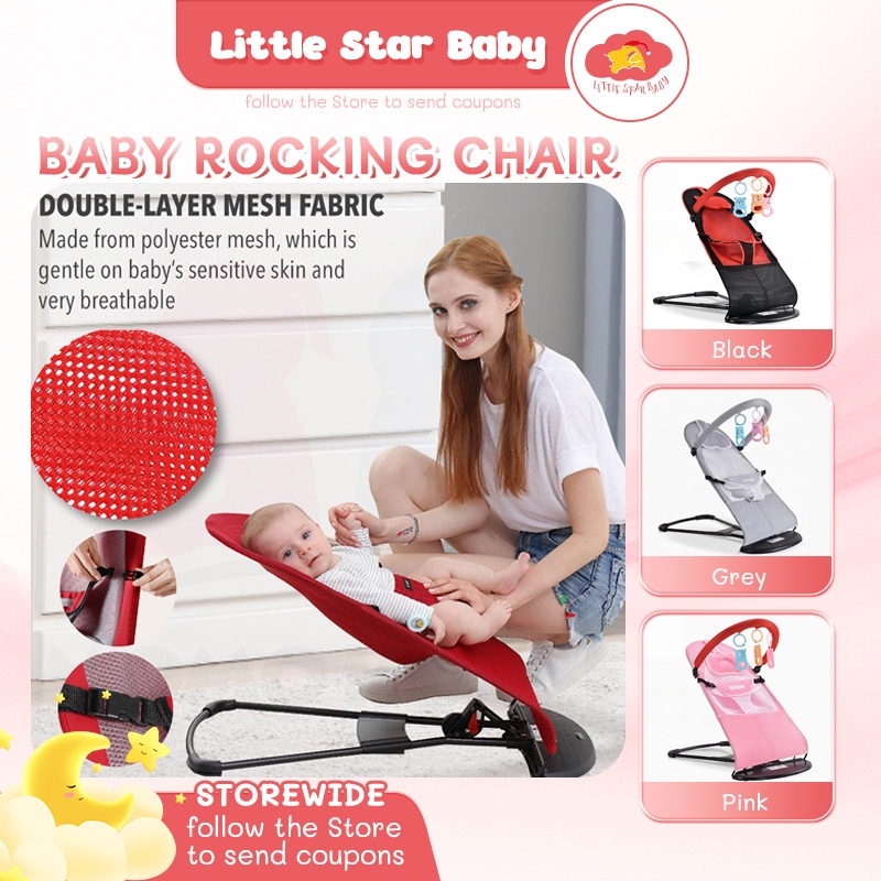 Foldable Baby Rocking Chair Multifunctional Newborn Baby Rocking Chair ...