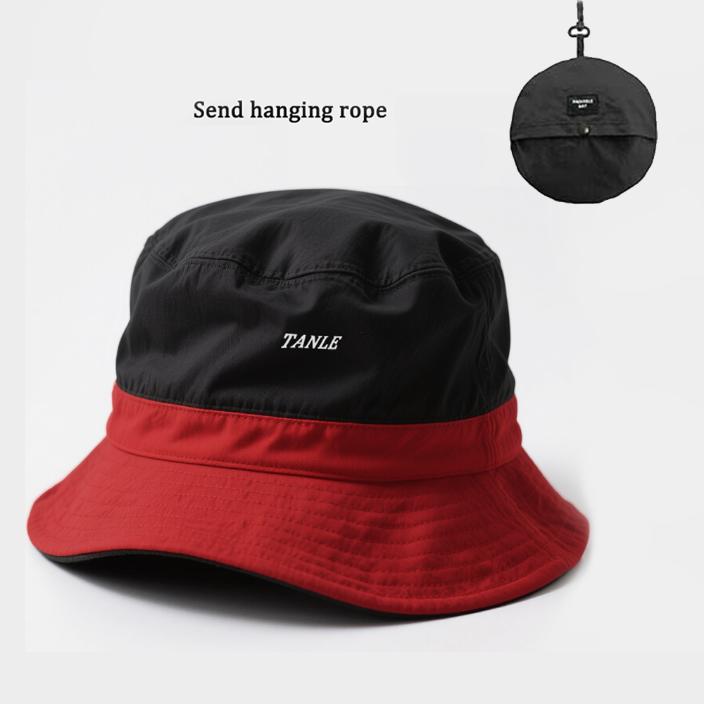 SUN CUBE Wide Brim Sun Hat For Men Outdoor, Women Sun Protection Safari Hat, Hiking Boonie Hat UV, Fishing Summer Hat For Beach Camping UPF 50 , Black