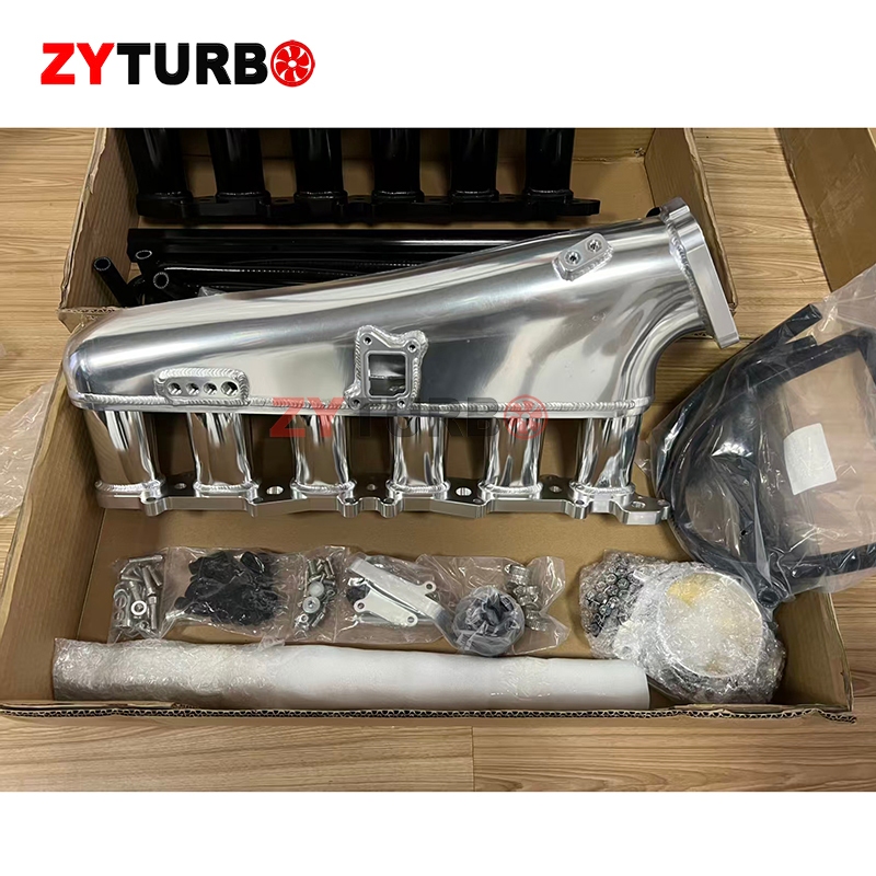 Billet intake manifold for Nissan RB26 Engine RB26DETT R32 R33 R34 SKY ...