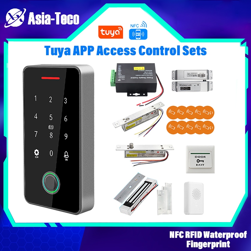 Tuya App Door Access Control System Kits NFC RFID Fingerprint Sets ...