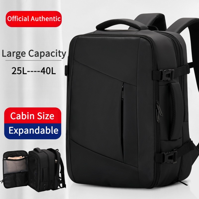 30/45L Travel Backpack Expandable Carry On Business Backpack 16 inch ...