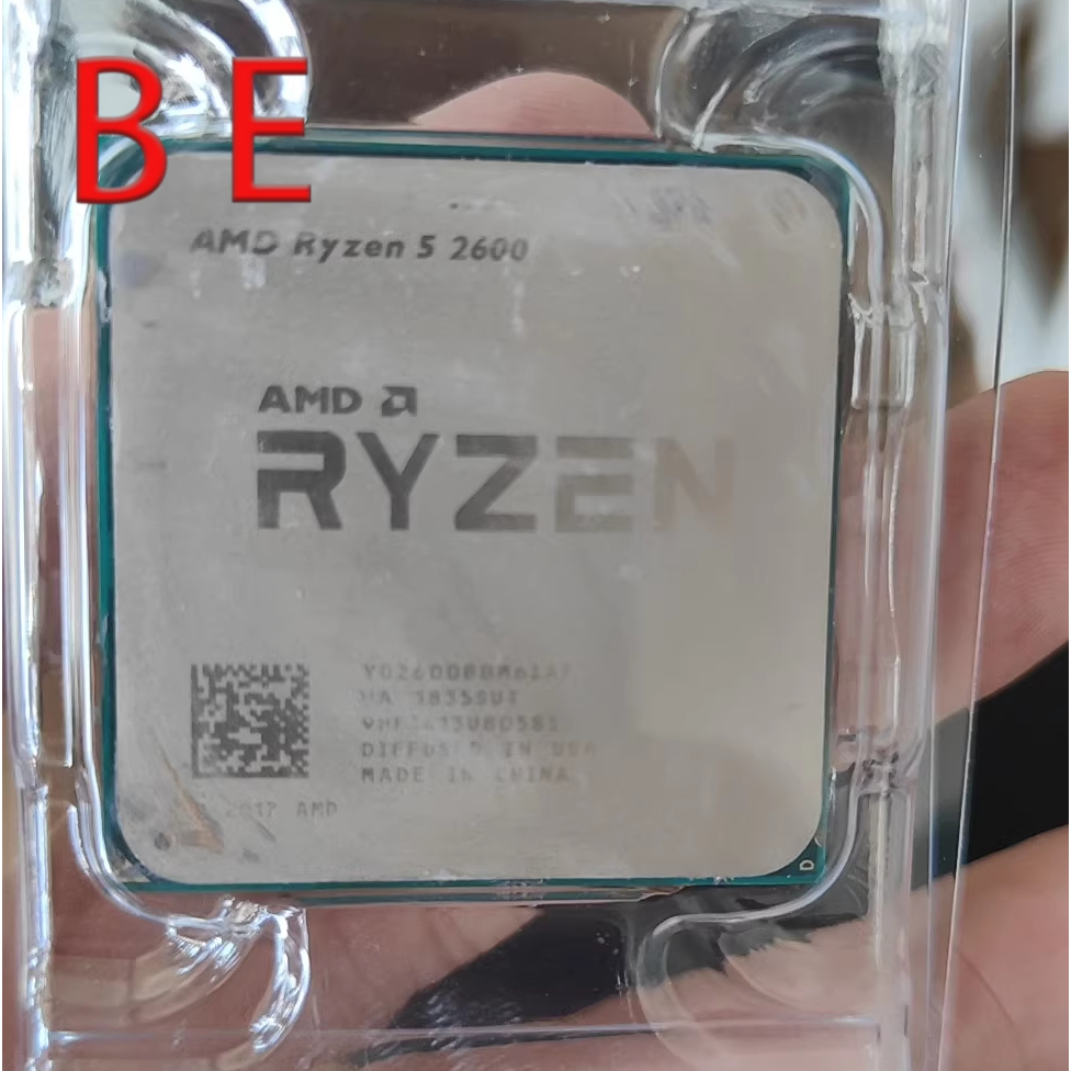 Ryzen 5 2600 AM4 CPU Processor R5 2600 3.4GHz Six-Core 12T 65W 32MB ...