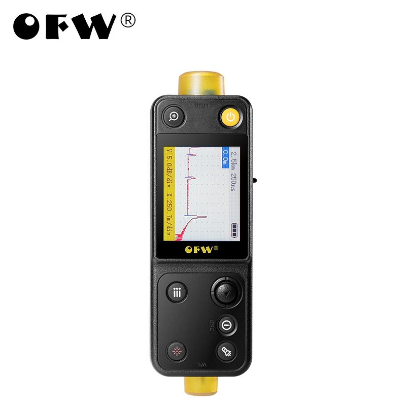 OFW Mini OTDR 20KM Handled optical time-domain reflectometer Visual ...