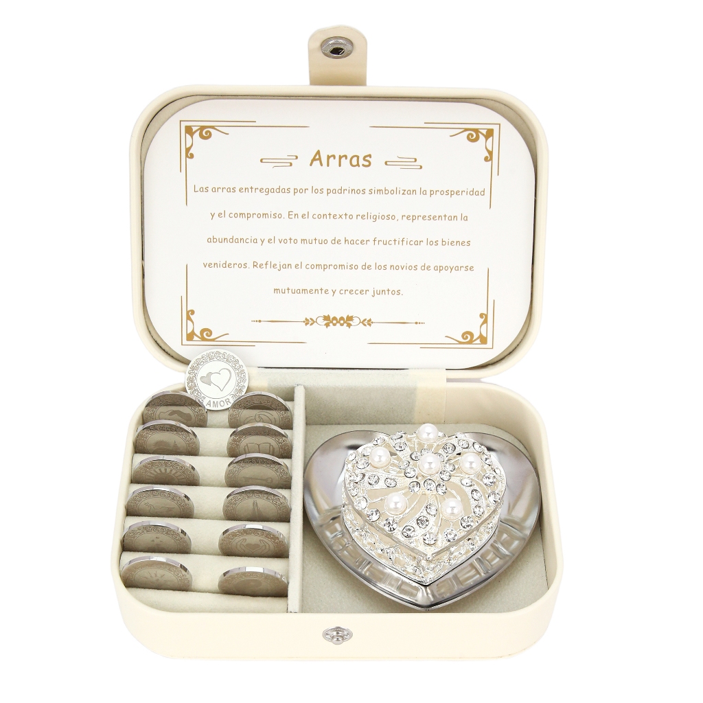 Personalized Spanish Para Boda Católica, Coins Catholic Box, Mexican ...