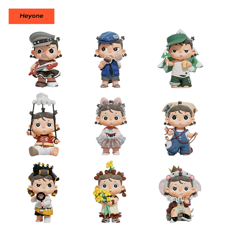 Heyone Heatup Dazey Detective LOST IN FILMING SITE series Blind Box ...