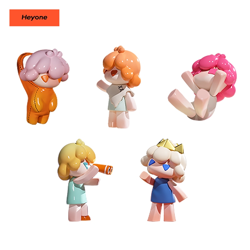Heyone Heatup SOLY MINI MBTI series figure Mystery Box Blind Box Action ...