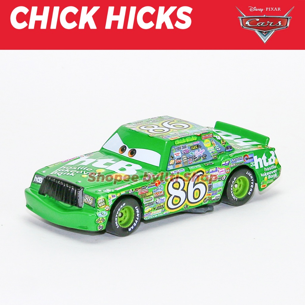 Mattel Disney Pixar Cars 3 Chick Hicks 1:55 Diecast Car Lightning ...