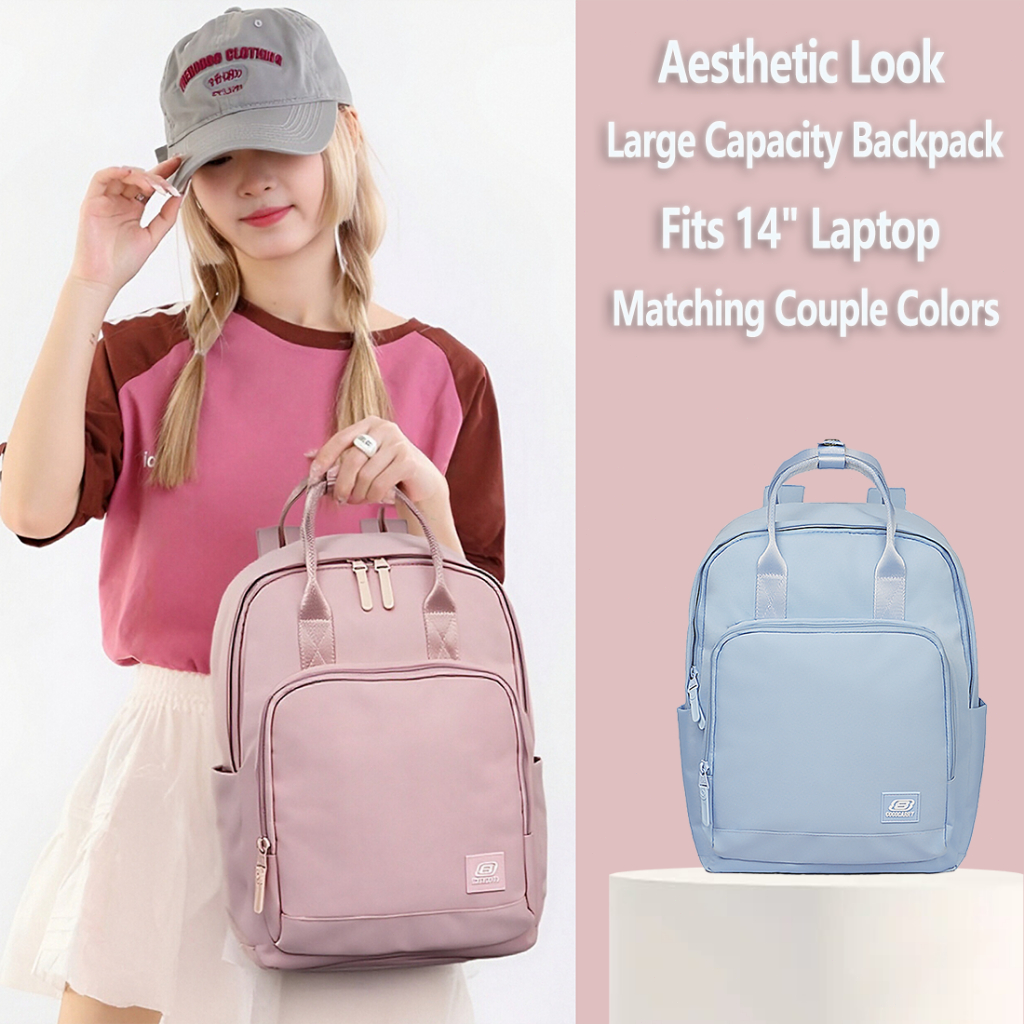Student Backpack 14 Inch Laptop Bag – Large Capacity School Travel ...