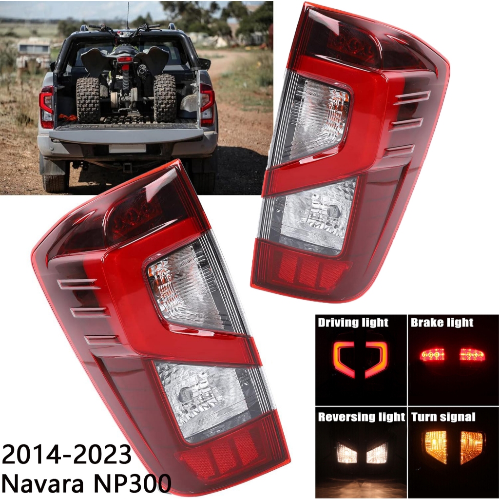 Car lights For Nissan Navara Np300 2014-2023 Rear LED Tail Light Brake ...