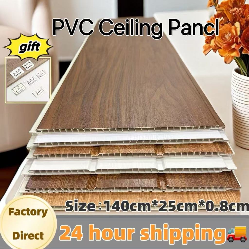 140CM(4Pcs) PVC Panel Ceiling & Wall/Buckle Ceiling PVC Panel Bedroom ...