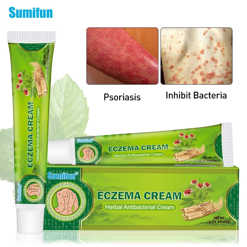 1Box Sumifun Eczema Treatment Cream Relieve Dermatitis Psoriasis ...