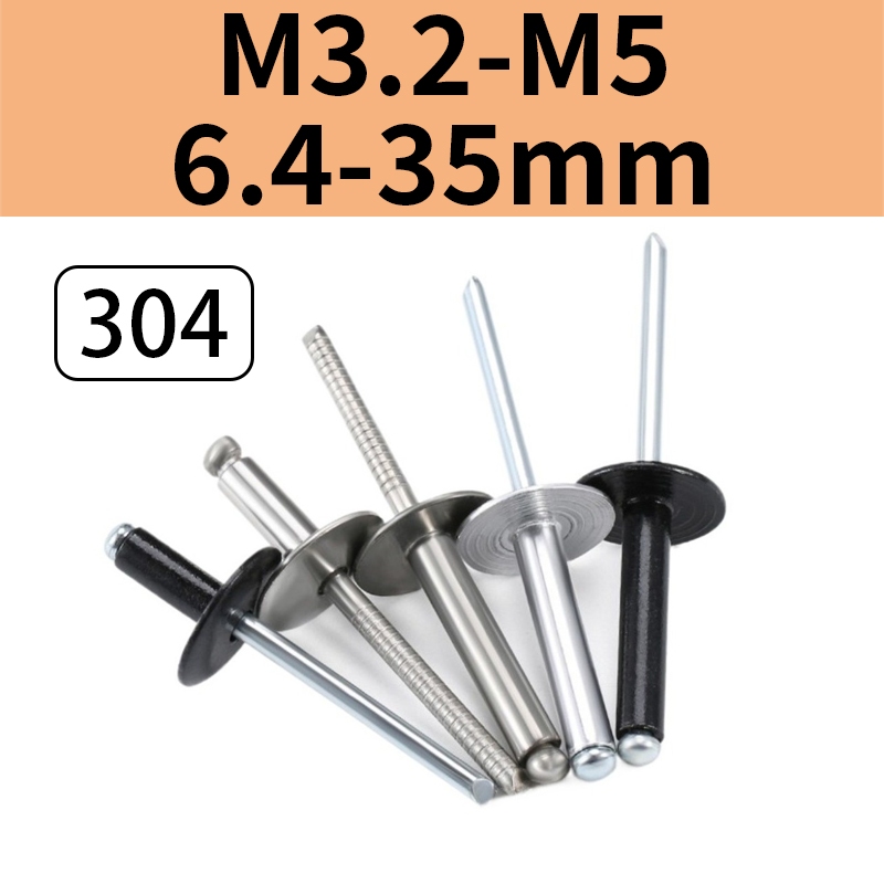 Big Cap Core Rivets blind rivet 304 stainless steel rivets | Shopee ...